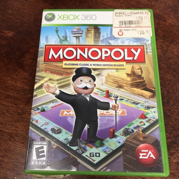 XBOX Other - XBOX 360 Monopoly game